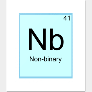 Non-Binary Element Posters and Art